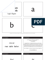 Mini Basic Phonogram Flash Cards