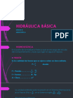 5 Hidráulica Básica Unidad Iii Hidrostática