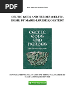 Celtic Gods and Heroes (Celtic, Irish) by Marie-Louise Sjoestedt