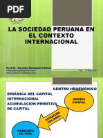 La Sociedad Peruana en El Contexto Internacional