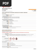 AFTEK - Penapatch Panel LW MSDS 2018