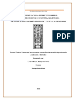 Normas Técnicas Peruanas y Internacionales de Panificación