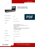 Modulo para Datos Cat. 6 8 Puertos