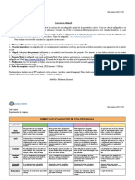 Rúbrica de Evaluación INFOGRAFÍA