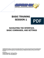 Basic Training Session No 1 PDF