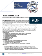 Ficha Tecnicas Royal Hammer Paste PDS X