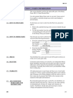 CERNIDOR HB - 121 - TMD - Parts Lists