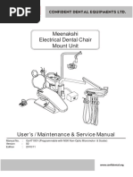 Meenakshi Dental Unit Programable, NSK AND Regular Light VERSION 2