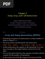 Microprocessor & Microcontrollers: Jump, Loop, and Call Instructions