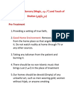 Treatment of Sihr and Evily Eye