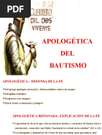 Apologetica Del Bautismo