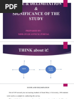 Scope & Delimitation