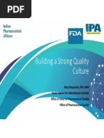 Building A Strong Quality Culture