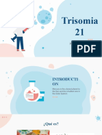 Trisomia 21: Por: Allison Manuela Suárez Magón