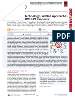 Toward Nanotechnology-Enabled Approaches Against The COVID-19 Pandemic