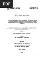 Unfv - Cajavilca Lagos - Freddy Oswaldo - Segunda Especialidad - 2019 PDF