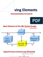 Receiving Elements: Instrumentation & Control