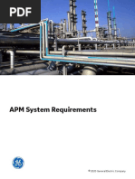 APM System Requirements: 2020 General Electric Company