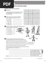 GCSE French Foundation Vocabulary Worksheet