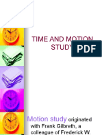 Time and Motion Study