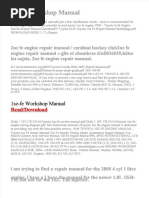 PDF 1sz Fe Workshop Manual - Compress