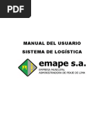 Manual Del Usuario - Logistica PDF