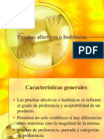 7 Pruebas Afectivas o Hedónicas