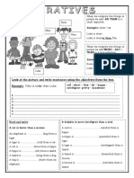 Toby Susie: Look at The Picture and Write Sentences Using The Adjectives From The Box. Example: Toby Is Taller Than Luke