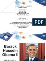 Barack Obama Análisis de Liderazgo - Borrador