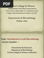 Soil Microbiology Intro PDF