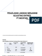 Penjelasan Langkah Menjawab Adjusting Entries