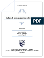 Indian E-Commerce Industry Analysis PDF