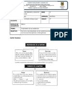 Guia 3 Ciencias Naturales 6° Tercer Trimestre