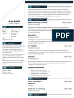 Aron Smith CV Assistant PDF