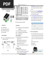 Quick Start Guide: TCP/IP TO RS-232/422/485 CONVERTER