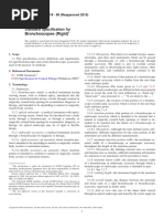 Bronchoscopes (Rigid) : Standard Specification For