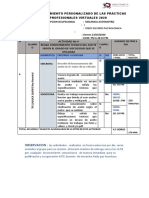 Ficha de Seguimiento Personalizado de Las Practicas Pre Profesionales Virtuales 2020