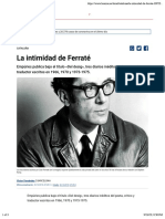 La Intimidad de Ferraté