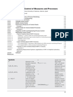 Statistical Control of Measures and Processes: 2009 Elsevier B.V. All Rights Reserved