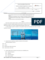 Teste Diagnóstico 10ºano FQA 2019 - 2020