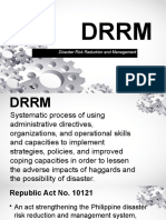 Disaster Risk Reduction and Management