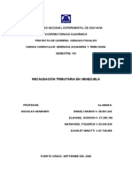 Recaudación en Venezuela Gerencia Aduanera