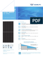 EG-M72-HD: (Series) Monocrystalline 144-Cell Module