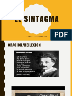 El Sintagma