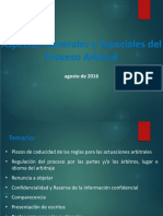 Arbitraje - Aspectos Generales y Especiales Del Proceso PDF