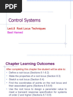 Control Systems: Lect.8 Root Locus Techniques