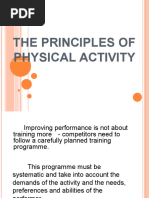 Principle of Training