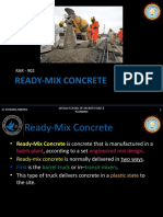 Ready-Mix Concrete: Ar. Shyamal Mishra Apeejay School of Architecture & Planning 1