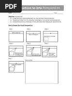 Perspective Drawing Practice Worksheets