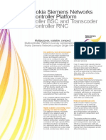 Nokia Siemens Networks Multicontroller Platform: Multicontroller BSC and Transcoder Multicontroller RNC